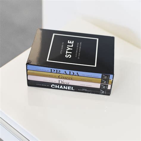 prada gucci dior chanel books